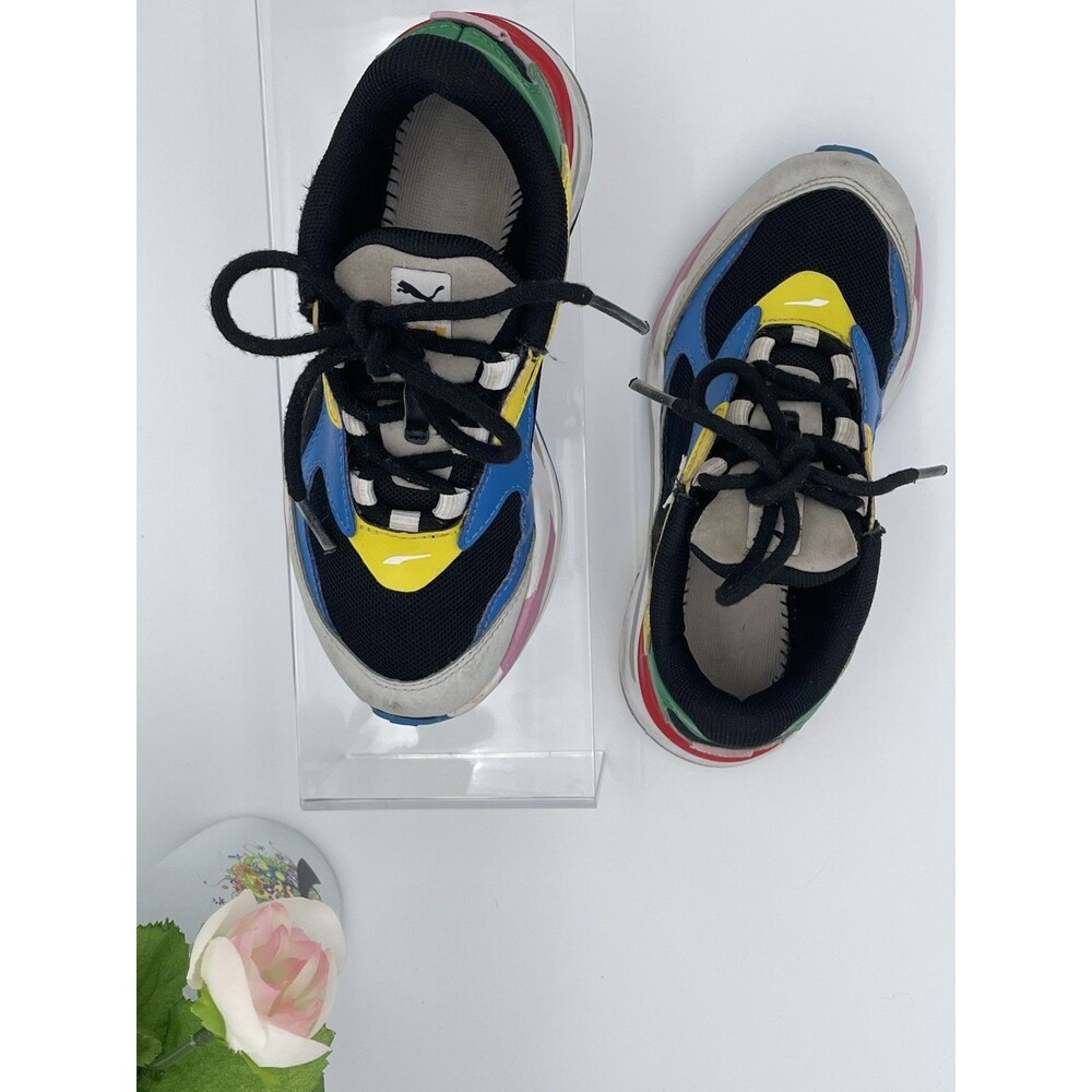 PUMA RS-Fast Jr International Flags 381563-01 Size 13C Youth Kids Running Sport - Picture 4 of 14